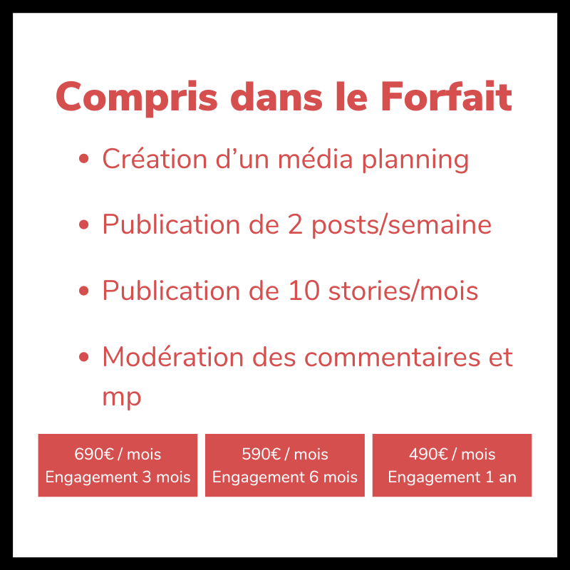 Forfait de community management SO conseils